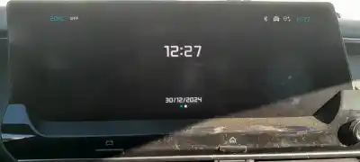 Second-hand car spare part multifunction display for citroen c5 x shine pack oem iam references yl01895280  