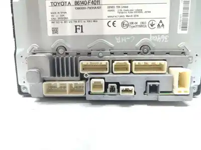 Автозапчастина б/у багатофункційний дисплей для toyota c-hr (x10) hybrid active 122 cv / 90 kw посилання на oem iam 86140f4011  