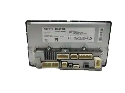 Автозапчастина б/у багатофункційний дисплей для toyota c-hr (x10) hybrid active 122 cv / 90 kw посилання на oem iam 86140f4011  