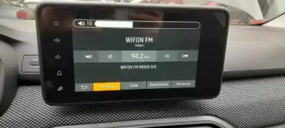 Second-hand car spare part multifunction display for dacia sandero iii expression oem iam references 280213900r