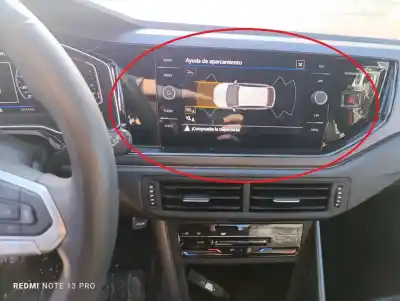 Автозапчасти б/у многофункциональный дисплей за volkswagen taigo (cs1) r-line 110 cv / 81 kw ссылки oem iam 5nn919605b