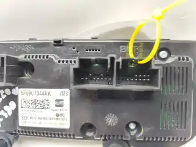 Автозапчастина б/у клімат-контроль для seat leon (5f1) style visio посилання на oem iam 5f0907044ak  