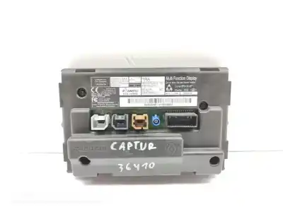 Second-hand car spare part multifunction display for renault captur limited oem iam references 259152544r  