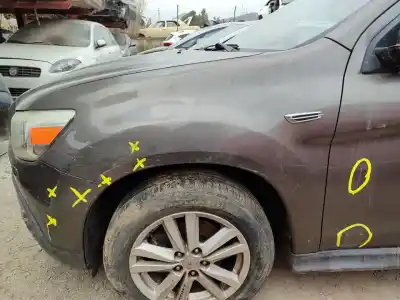 Peça sobressalente para automóvel em segunda mão GUARDA-LAMAS DIANTEIRO ESQUERDO por MITSUBISHI ASX (GA0W)  Referências OEM IAM 5220F465  