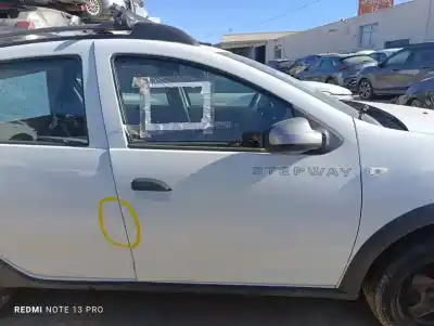 Second-hand car spare part FRONT RIGHT DOOR for DACIA SANDERO  OEM IAM references 801008681R  
