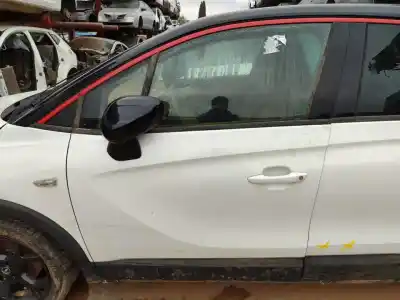 Автозапчастина б/у передні ліві двері для opel crossland x gs line 130 cv / 96 kw посилання на oem iam 39127313