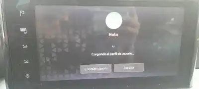 Peça sobressalente para automóvel em segunda mão display gps / multimídia por seat arona style referências oem iam 5fj919606a