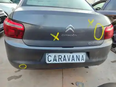 Автозапчастина б/у задній бампер для citroen c-elysée feel посилання на oem iam 1621681380  