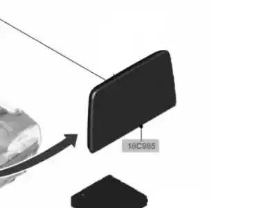 Second-hand car spare part multifunction display for ford focus st-line oem iam references jx7t18b955xa
