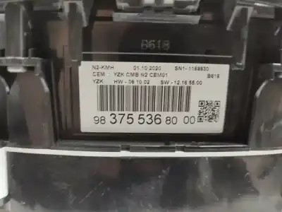 Second-hand car spare part dashboard for citroen c3 c-series oem iam references 9837553680  