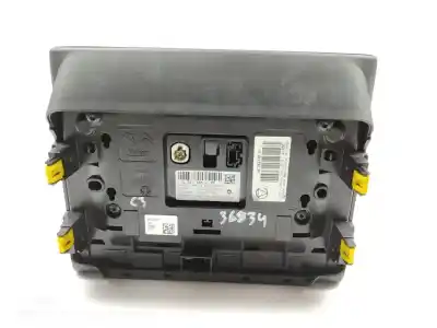 Second-hand car spare part multifunction display for citroen c3 c-series 81 cv / 60 kw oem iam references 9838155680  