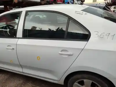 Second-hand car spare part rear left door for skoda rapid ambition oem iam references 5ja833051c