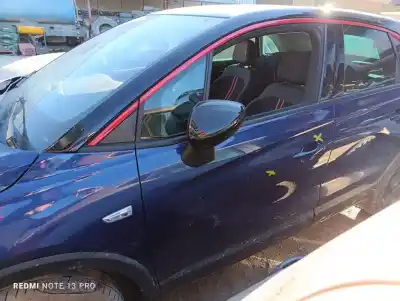 Peça sobressalente para automóvel em segunda mão porta da frente esquerda por opel crossland x gs line referências oem iam 39127313