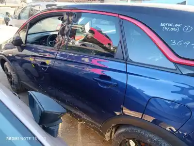 Peça sobressalente para automóvel em segunda mão porta do automóvel traseira esquerda por opel crossland x gs line referências oem iam 39127311