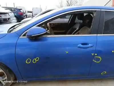 Peça sobressalente para automóvel em segunda mão porta da frente esquerda por kia ceed tech 140 cv / 103 kw referências oem iam 76003j7000