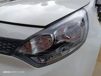 Second-hand car spare part left headlight for kia rio basic oem iam references 921011w280