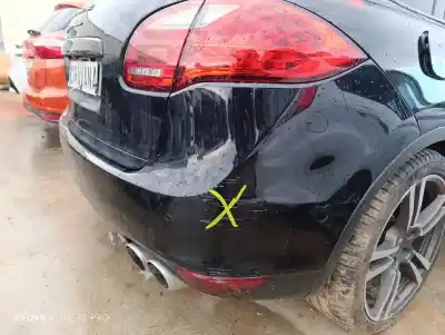 Автозапчасти б/у задний бампер за porsche cayenne (typ 9pa1) turbo ссылки oem iam 95850541110  