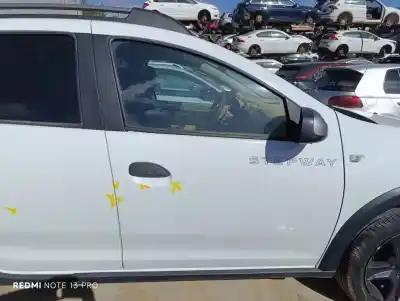 Pièce détachée automobile d'occasion PORTE AVANT DROITE pour DACIA SANDERO  Références OEM IAM 801008681R  