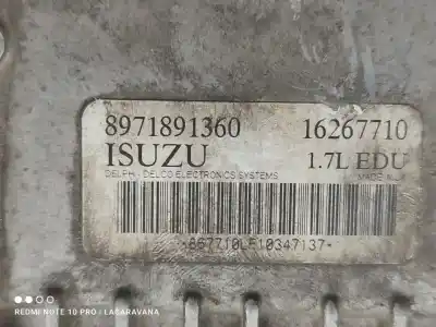 Second-hand car spare part ECU ENGINE CONTROL for OPEL ASTRA G BERLINA  OEM IAM references 8971891360  