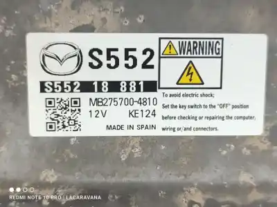 Second-hand car spare part ecu engine control for mazda cx-3 style oem iam references s55218881  