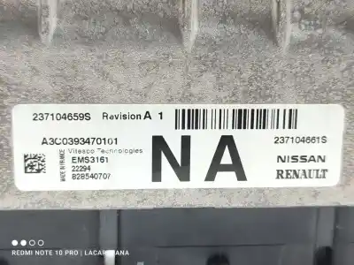 Second-hand car spare part ecu engine control for dacia duster ii comfort oem iam references 237104659s  