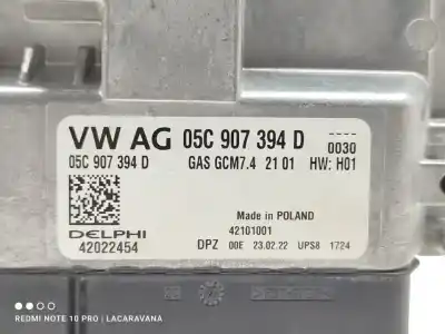 Автозапчасти б/у блок управления двигателем за volkswagen taigo (cs1) r-line 110 cv / 81 kw ссылки oem iam 05c907394d