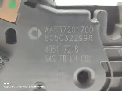 Автозапчасти б/у замок левой передней двери за smart forfour basis (52kw) (453.042) 71 cv / 52 kw ссылки oem iam a4537201700
