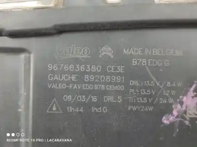 Автозапчастина б/у лівий передній пилот для citroen c4 picasso live edition 131 cv / 96 kw посилання на oem iam 9676036380  