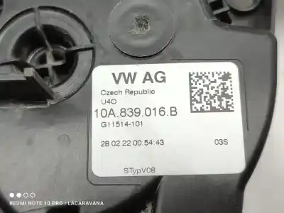 Автозапчасти б/у замок задней правой двери за volkswagen taigo (cs1) r-line 110 cv / 81 kw ссылки oem iam 10a839016b