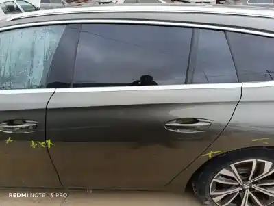 Peça sobressalente para automóvel em segunda mão porta do automóvel traseira esquerda por peugeot 508 sw allure referências oem iam 9822029080