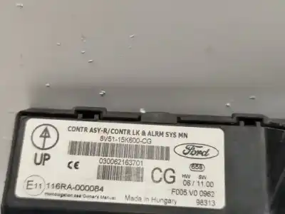 Second-hand car spare part electronic module for ford fiesta (cb1) econetic oem iam references 8v5115k600cg  