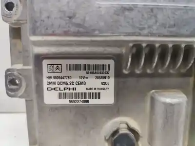 Pezzo di ricambio per auto di seconda mano CENTRALINA MOTORE per CITROEN JUMPER KOMBI  Riferimenti OEM IAM 9809447780  