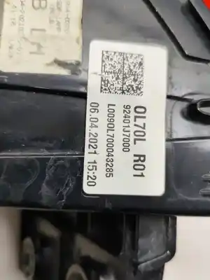 Second-hand car spare part left tailgate light for kia ceed concept 100 cv / 74 kw oem iam references 92401j7000  