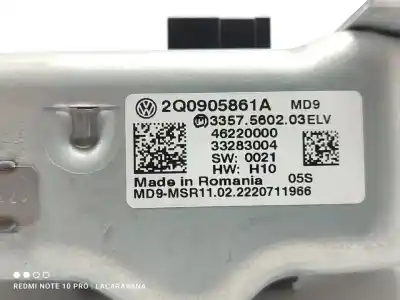 Second-hand car spare part ignition switch for volkswagen taigo (cs1) r-line 110 cv / 81 kw oem iam references 2q0905861a  
