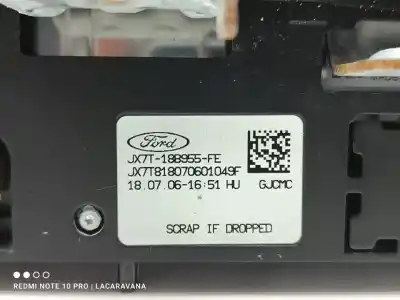 Second-hand car spare part multifunction display for ford focus titanium oem iam references jx7t18b955fe  