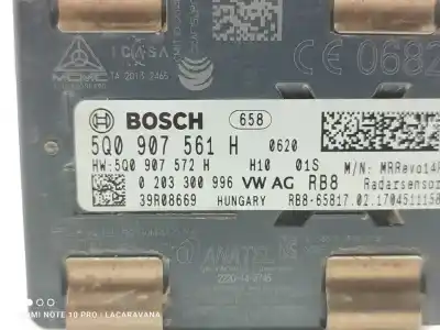 Second-hand car spare part electronic module for seat leon (5f1) style visio oem iam references 5q0907561h