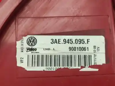 Second-hand car spare part left tailgate light for volkswagen passat b7 (362) 2.0 tdi oem iam references 3ae945095f   Second-hand car spare part left tailgate light for volkswagen passat b7 (362) 2.0 tdi oem iam references 3ae945095f