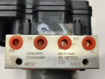 Peça sobressalente para automóvel em segunda mão abs por kia ceed concept 100 cv / 74 kw referências oem iam 58910j7aa0  