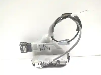 Peça sobressalente para automóvel em segunda mão fechadura da porta traseira esquerda por citroen c3 you referências oem iam 123985