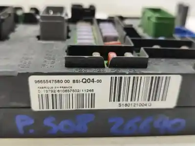 Second-hand car spare part electronic module for peugeot 508 access oem iam references 9665547580  