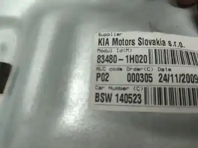 Peça sobressalente para automóvel em segunda mão ELEVADOR DE VIDROS TRASEIRO DIREITO por KIA CEED SPORTY WAGON  Referências OEM IAM 834801H020  