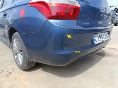 Автозапчастина б/у задній бампер для citroen c-elysée exclusive посилання на oem iam 1608703480  