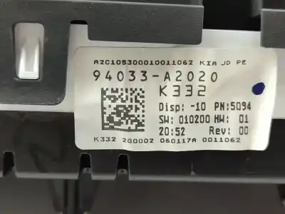 Peça sobressalente para automóvel em segunda mão quadrante por kia cee´d business referências oem iam 94033a2020  