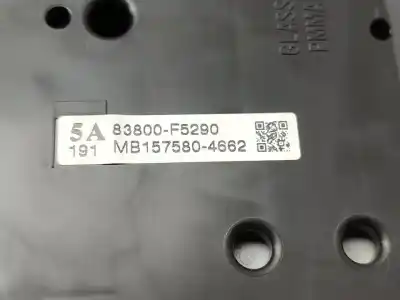 Peça sobressalente para automóvel em segunda mão quadrante por toyota yaris active referências oem iam 83800f5290  