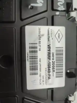 Автозапчасти б/у приборная доска за renault captur dynamique ссылки oem iam 248102056r  