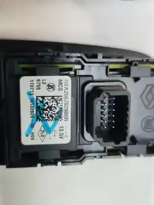 Second-hand car spare part left front power window switch for renault captur life oem iam references 254118722r  