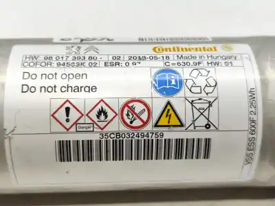 Second-hand car spare part ELECTRONIC MODULE for PEUGEOT 3008  OEM IAM references 9801739380  
