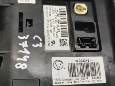 Second-hand car spare part multifunction display for citroen c3 live oem iam references 9838155680  
