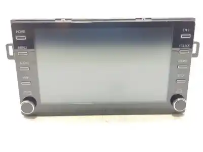 Peça sobressalente para automóvel em segunda mão display gps / multimídia por toyota yaris (xp21) hybrid style referências oem iam 861400d601