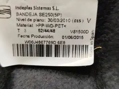 Tweedehands auto-onderdeel ACHTERBAK voor VOLKSWAGEN POLO  OEM IAM-referenties 6J4867769D  
